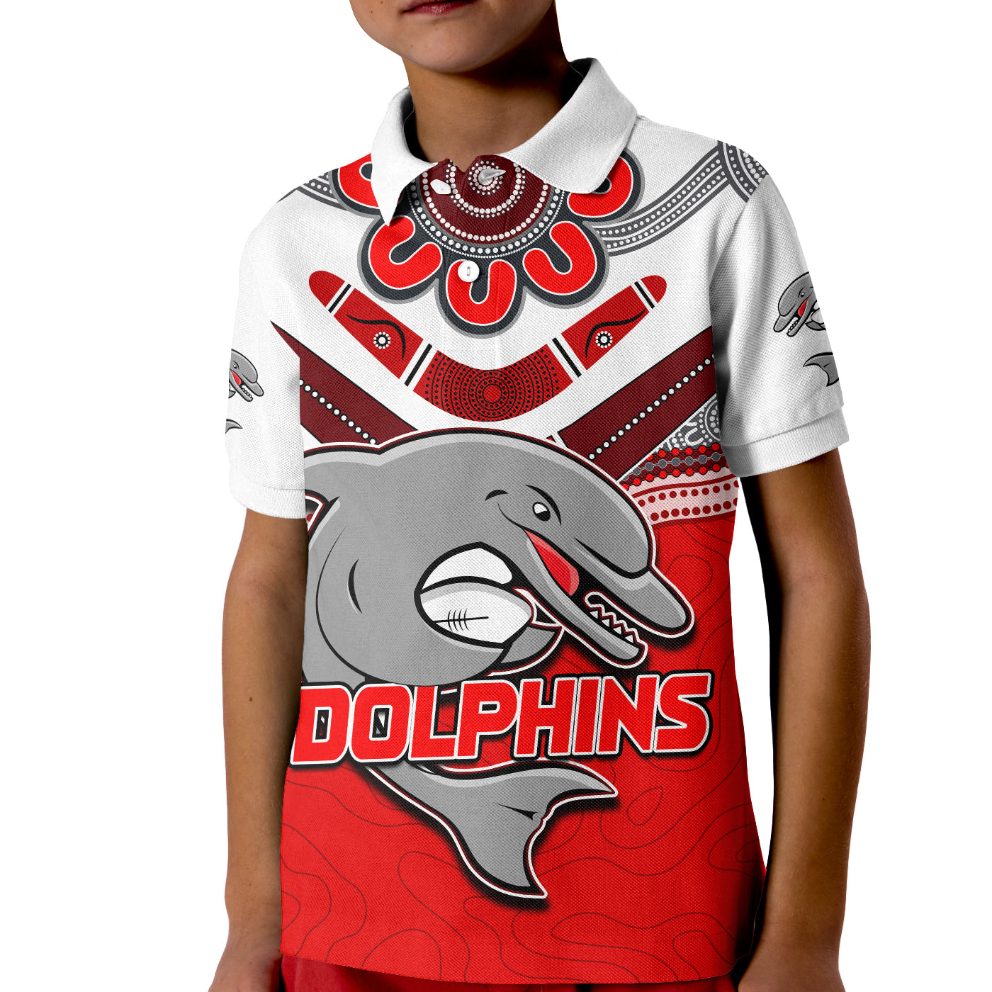 custom-personalised-dolphins-rugby-polo-shirt-kid-redcliffe-come-back-stronger