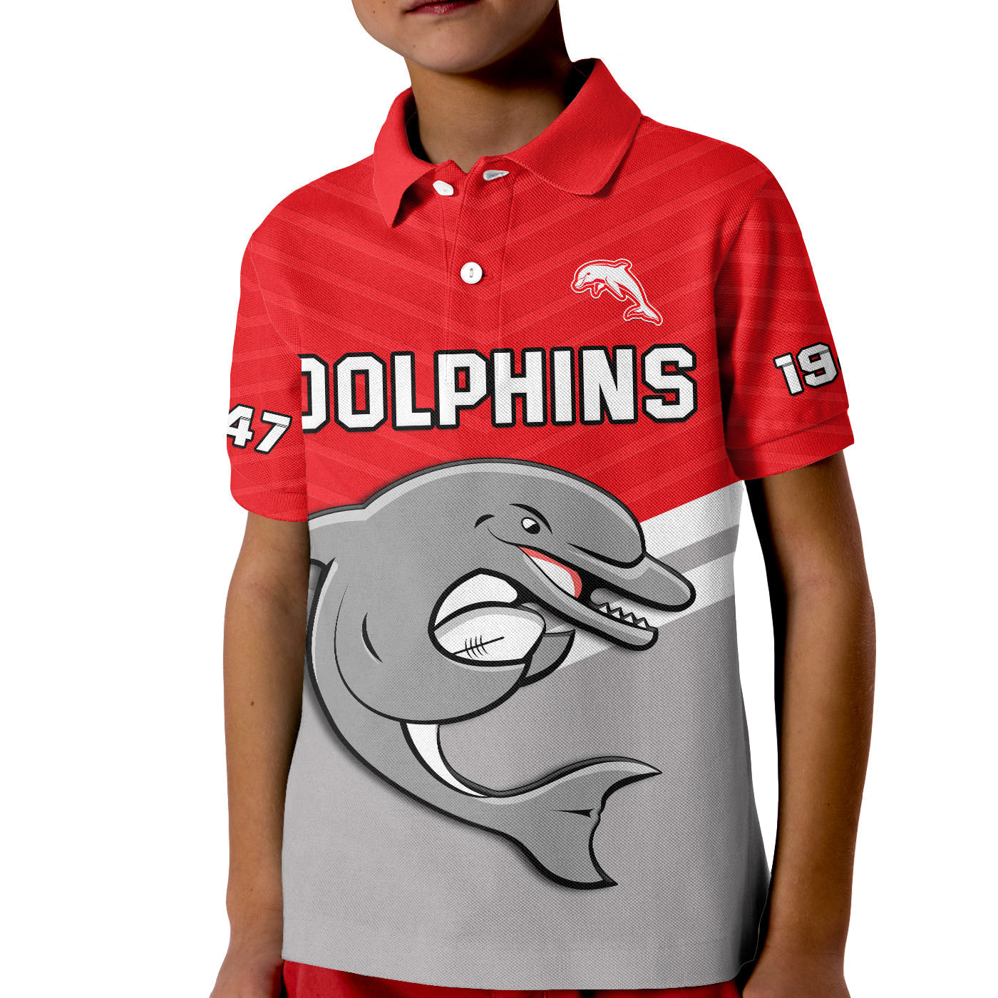 dolphins-rugby-polo-shirt-kid-sporty-style-ver02