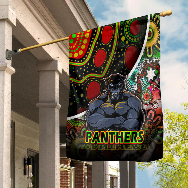 Penrith Panthers Flag Strong Panthers Legend With Special Aboriginal Style - Vibe Hoodie Shop