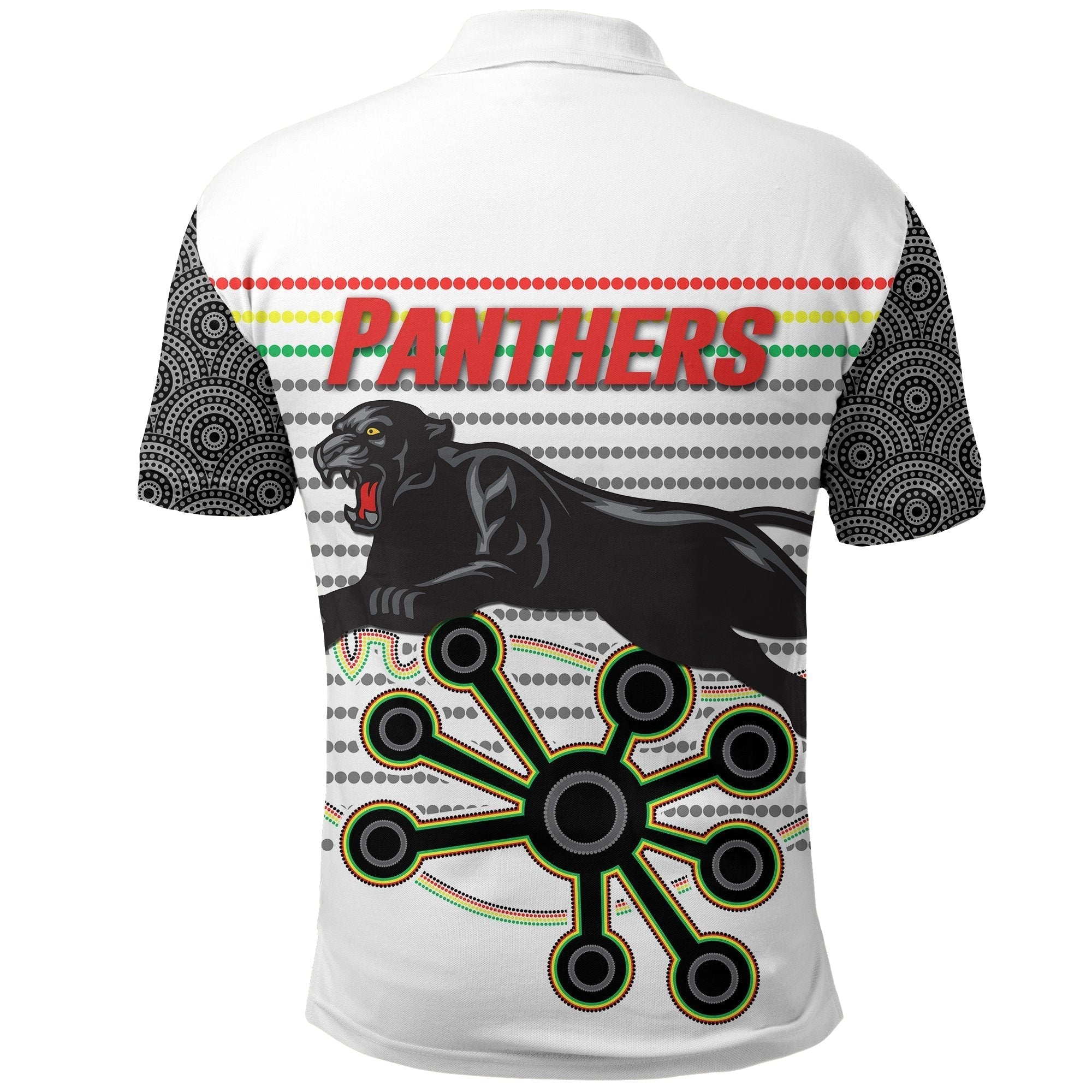 Panthers Polo Shirt Indigenous Penrith - Vibe Hoodie Shop