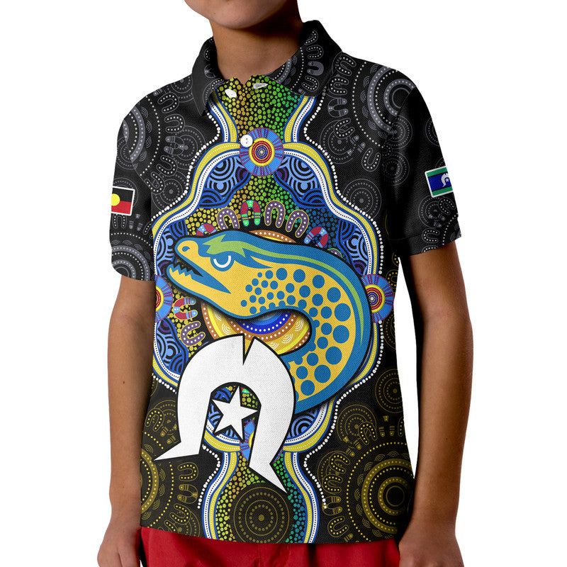 (Custom Personalised) Eels Rugby NAIDOC Week Polo Shirt Indigenous LT9 - Vibe Hoodie Shop