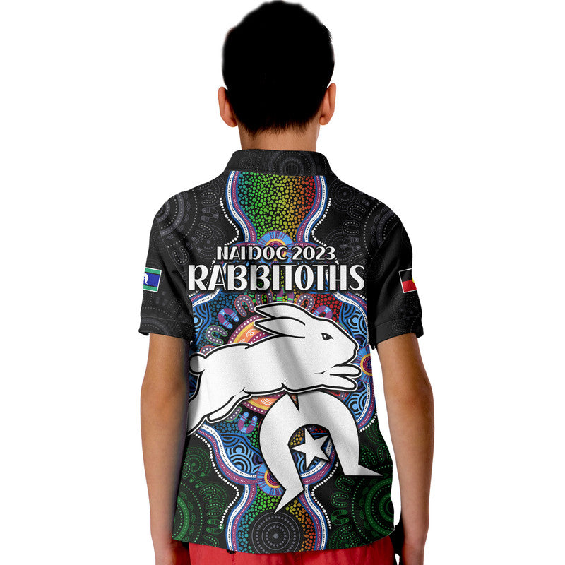 NAIDOC Week 2023 For Our Elders Polo Shirt Rabbitoths Indigenous LT9 - Vibe Hoodie Shop