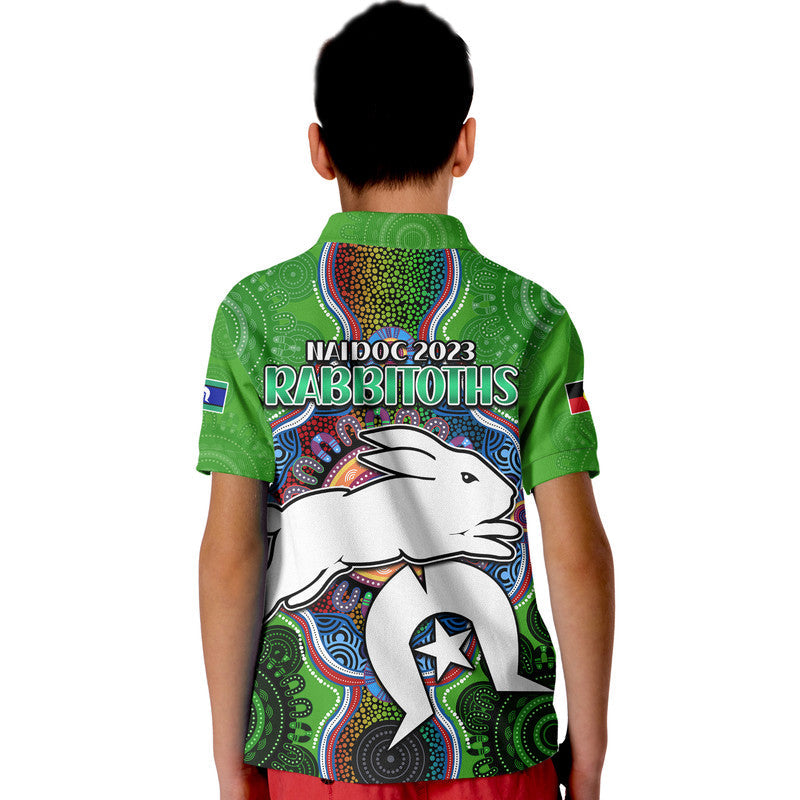 NAIDOC Week 2023 For Our Elders Polo Shirt Rabbitoths Indigenous No2 LT9 - Vibe Hoodie Shop