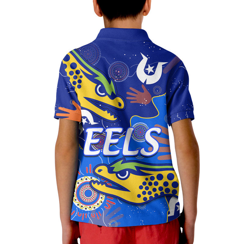 Parramatta Eels NAIDOC Week Polo Shirt Torres Strait Eels Aboriginal LT9 - Vibe Hoodie Shop