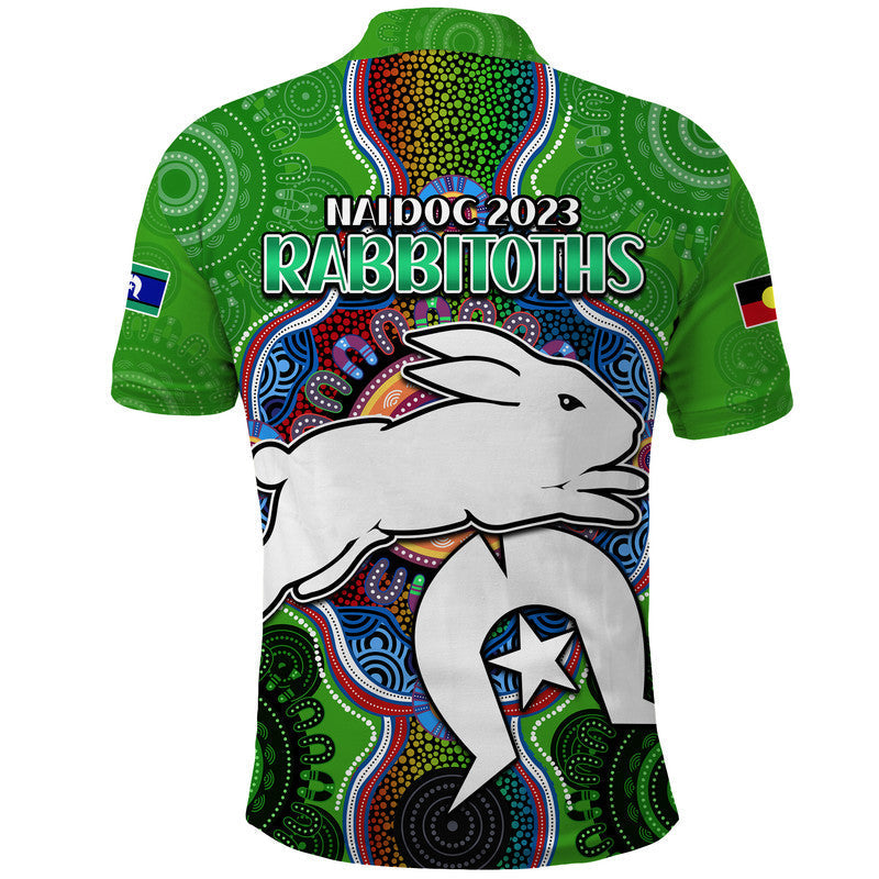 NAIDOC Week 2023 For Our Elders Polo Shirt Rabbitoths Indigenous No2 LT9 - Vibe Hoodie Shop