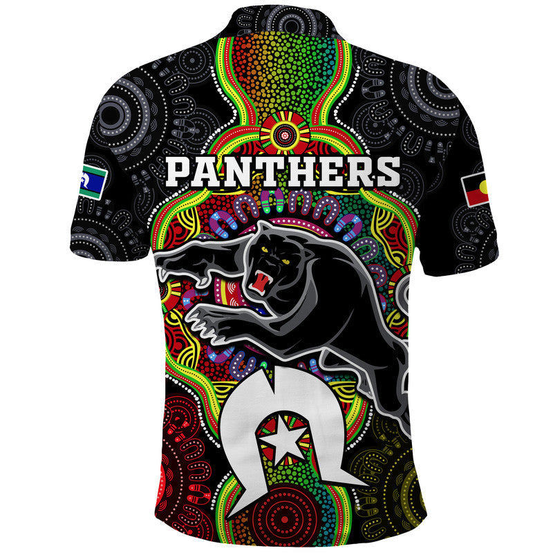 Panthers Rugby NAIDOC Week Polo Shirt Indigenous LT9 - Vibe Hoodie Shop