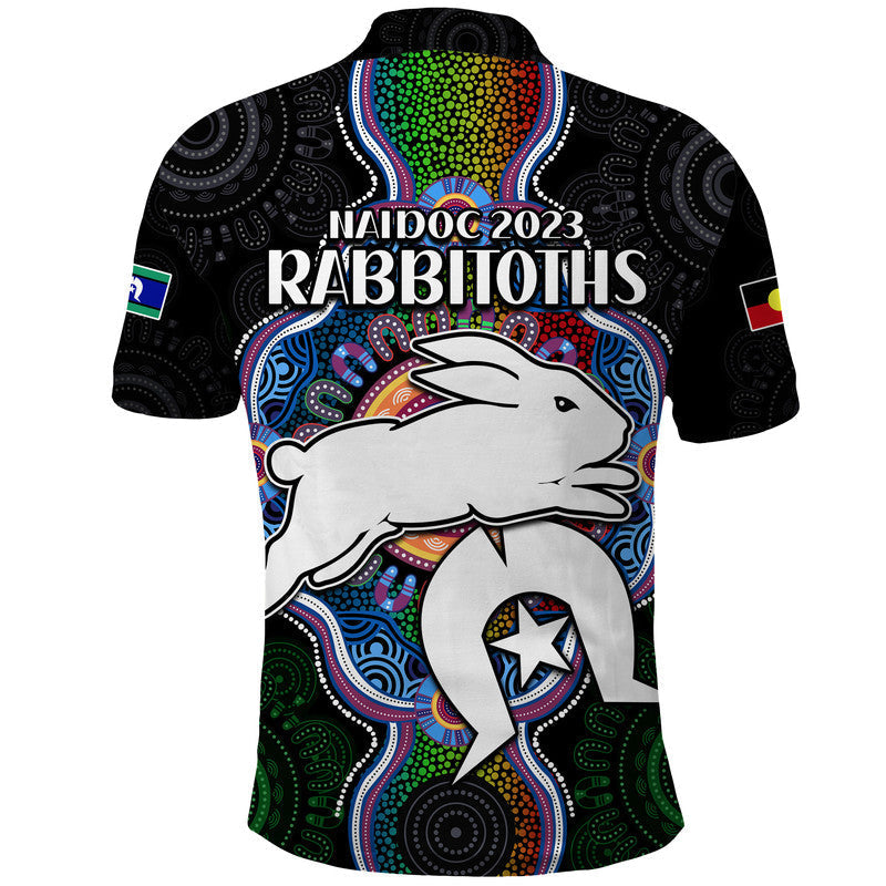 NAIDOC Week 2023 For Our Elders Polo Shirt Rabbitoths Indigenous LT9 - Vibe Hoodie Shop