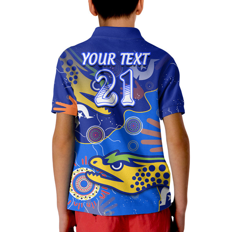 (Custom Text And Number) Parramatta Eels NAIDOC Week Polo Shirt Torres Strait Eels Aboriginal LT9 - Vibe Hoodie Shop