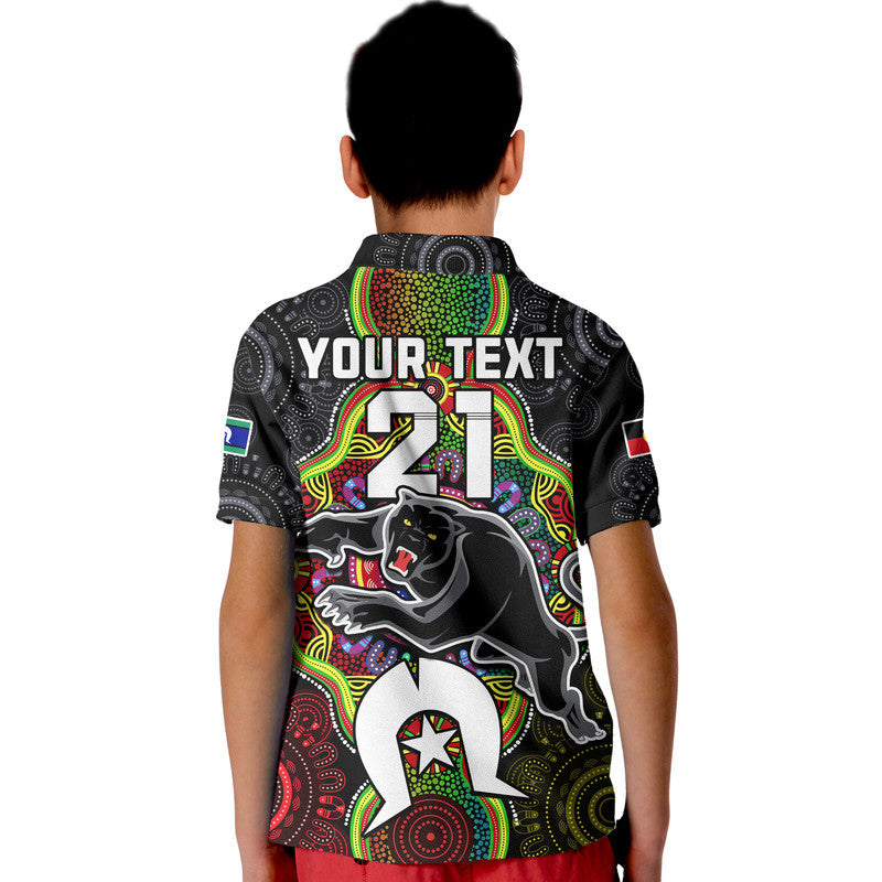 (Custom Personalised) Panthers Rugby NAIDOC Week Polo Shirt Indigenous LT9 - Vibe Hoodie Shop