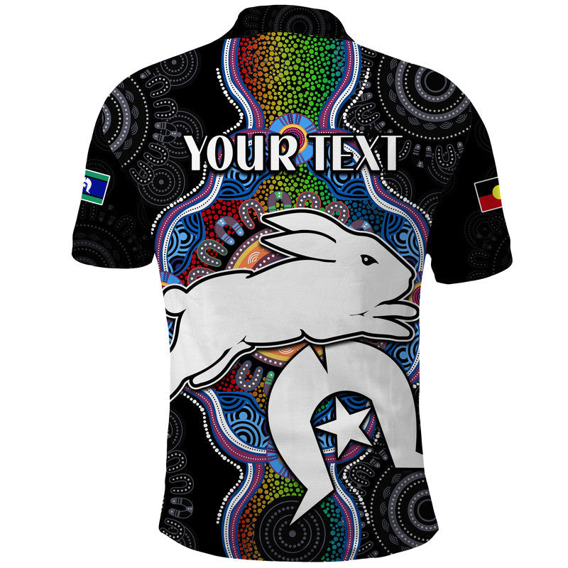 (Custom Personalised) Rabbitoths NAIDOC Week 2022 Polo Shirt Indigenous LT9 - Vibe Hoodie Shop