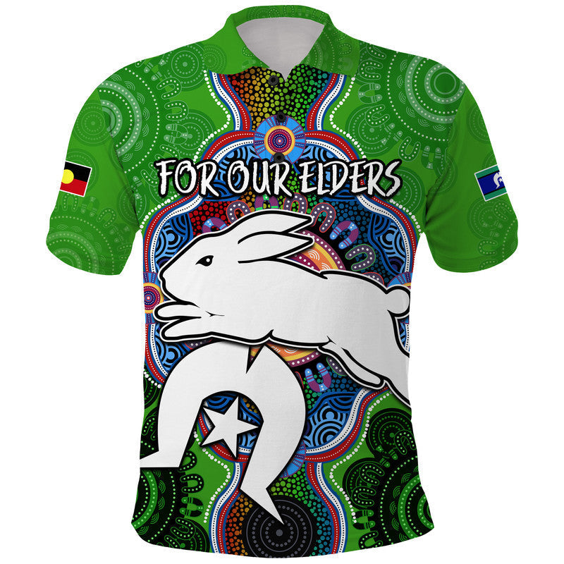 (Custom Personalised) NAIDOC Week 2023 For Our Elders Polo Shirt Rabbitoths Indigenous No2 LT9 - Vibe Hoodie Shop