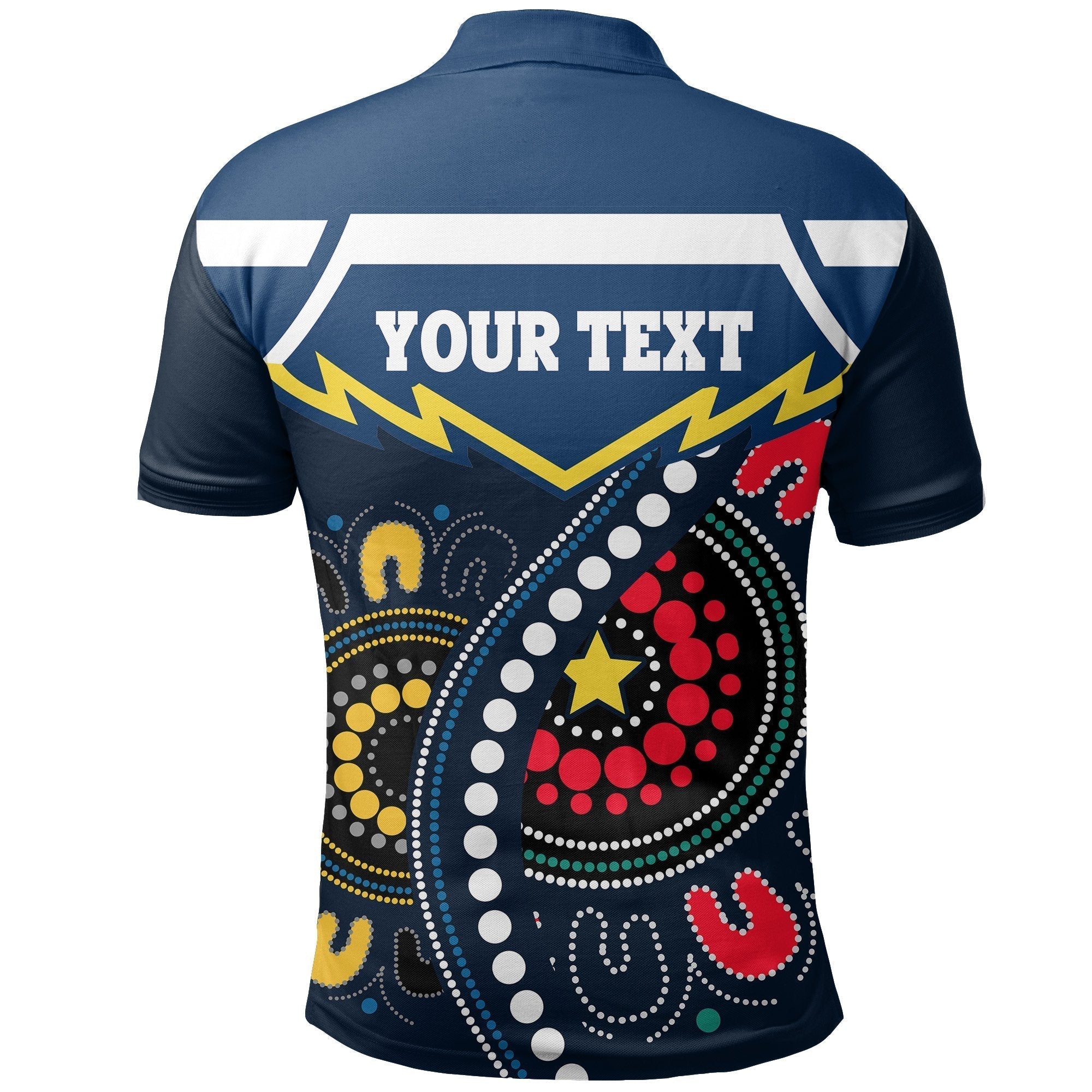 (Custom Personalised) Cowboys NAIDOC Week Polo Shirt North Aboriginal Version Special - Vibe Hoodie Shop
