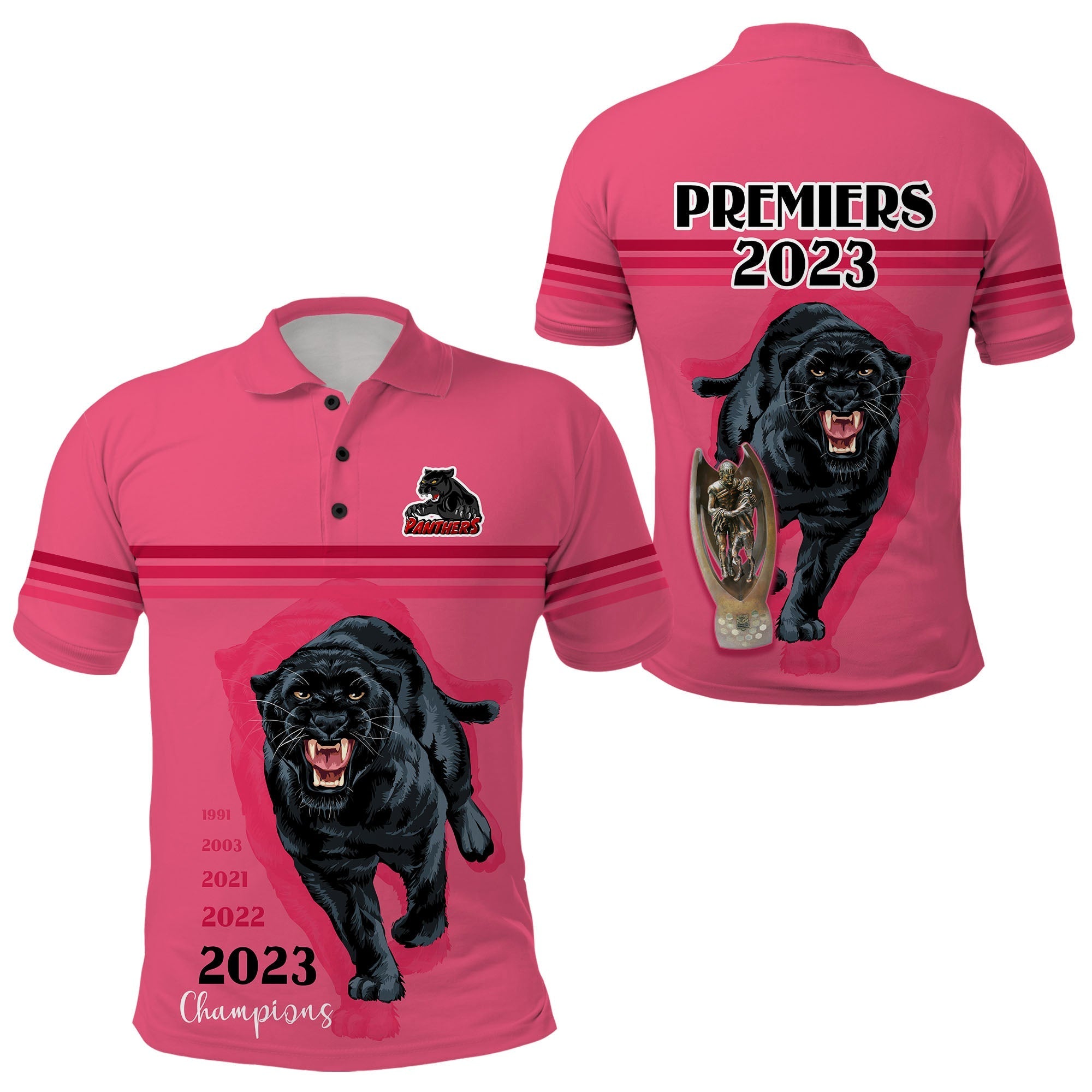 Panther Premierships Go Champions 2023 Simple Style LT9 - Vibe Hoodie Shop