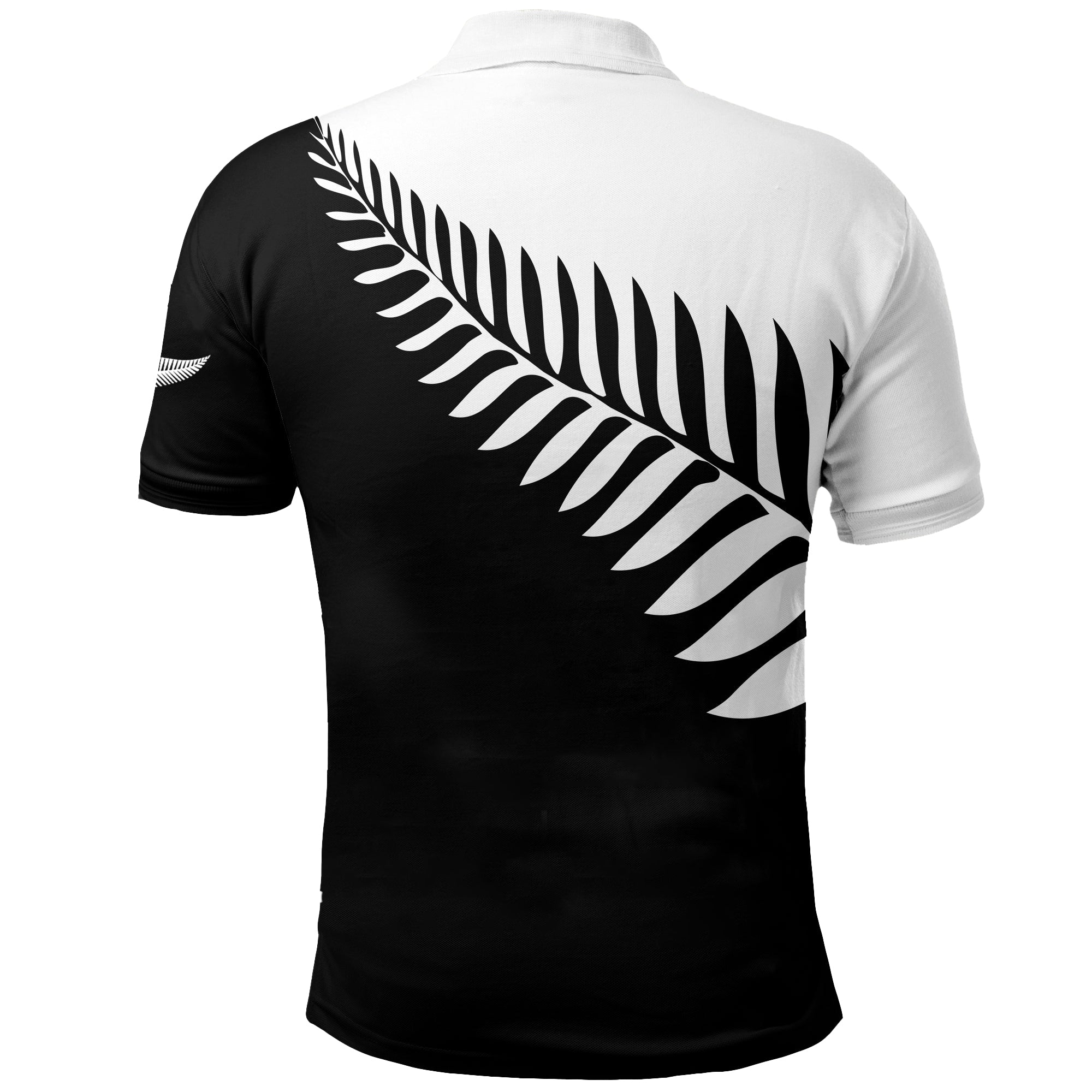 Customer Request - All Blacks Fern - Polo Shirt 220823 LT9 - Vibe Hoodie Shop