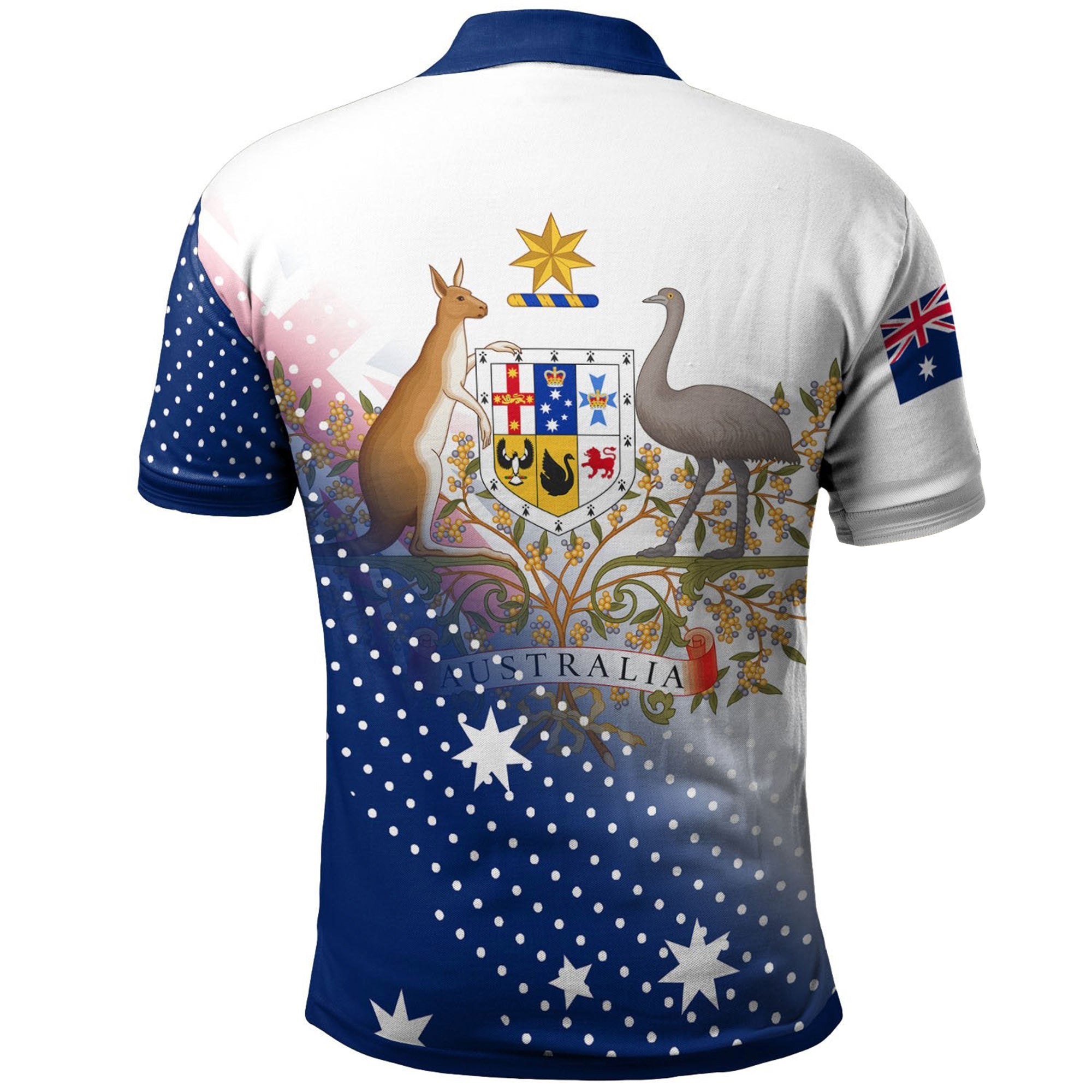 Polo Shirt - Always Proud Of Australia - Vibe Hoodie Shop