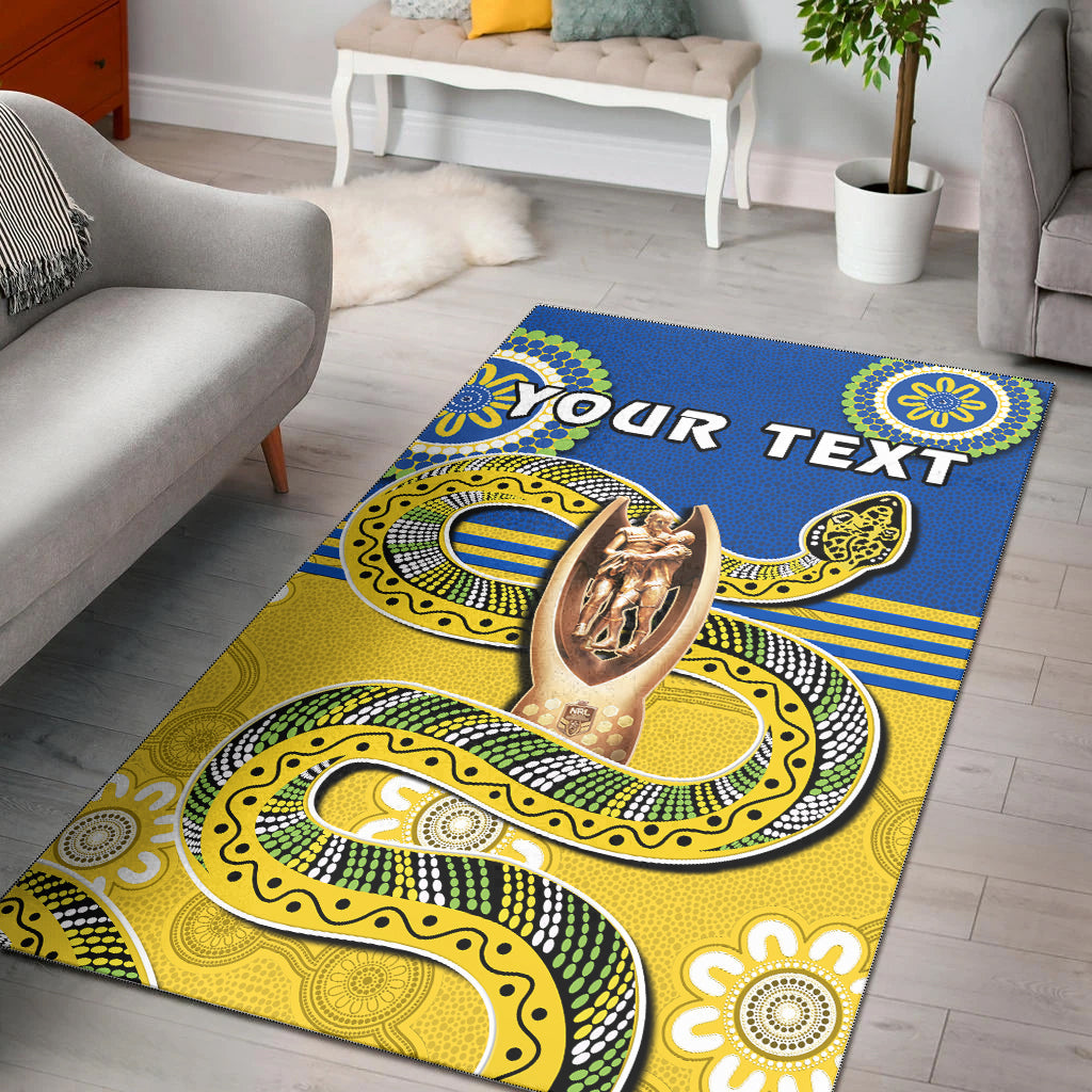 (Custom Personalised) Eels Rugby Area Rug Parra 2022 Indigenous Proud Premiers - Vibe Hoodie Shop