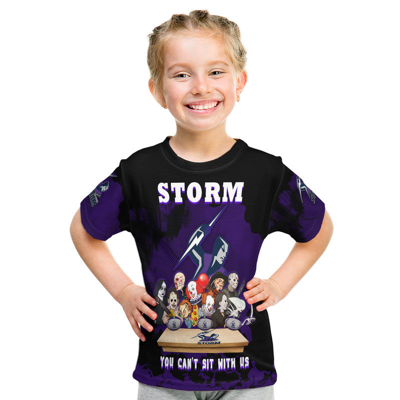 Melbourne Storm T Shirt You Cant Sit With Us Horror Movies Characters LT9 - Vibe Hoodie Shop