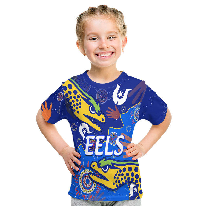 (Custom Text And Number) Parramatta Eels NAIDOC Week T Shirt Torres Strait Eels Aboriginal LT9 - Vibe Hoodie Shop