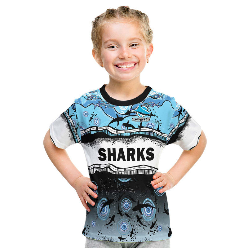 Sharkies Aboriginal T Shirt LT9 - Vibe Hoodie Shop