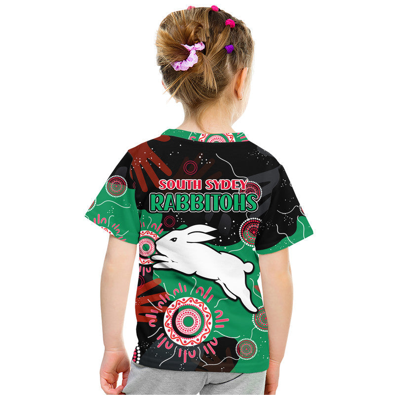 Rabbitohs Rugby NAIDOC 2023 T Shirt Torres Strait Aboriginal LT9 - Vibe Hoodie Shop