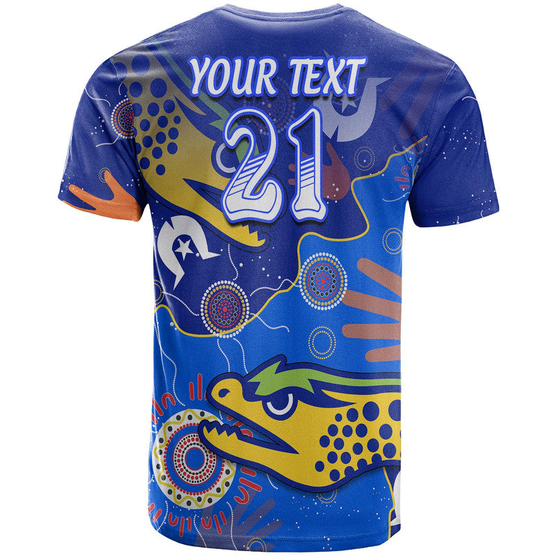 (Custom Text And Number) Parramatta Eels NAIDOC Week T Shirt Torres Strait Eels Aboriginal LT9 - Vibe Hoodie Shop