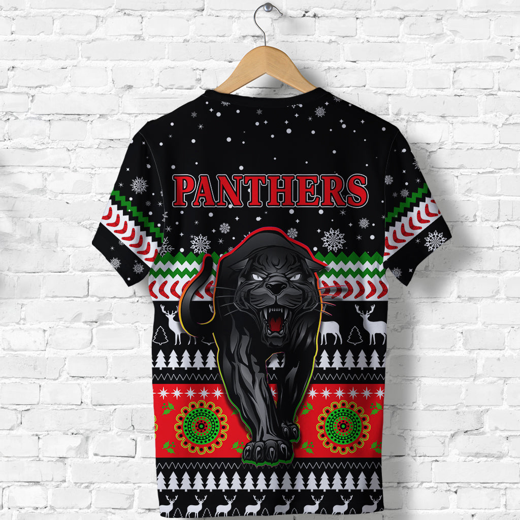 Panthers T shirt Penrith Christmas The Riff - Vibe Hoodie Shop