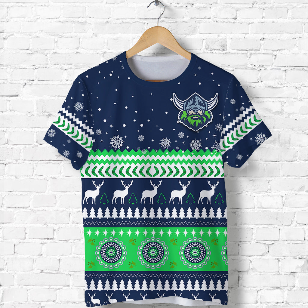 Raiders T shirt Canberra Merry Christmas The Milk - Vibe Hoodie Shop