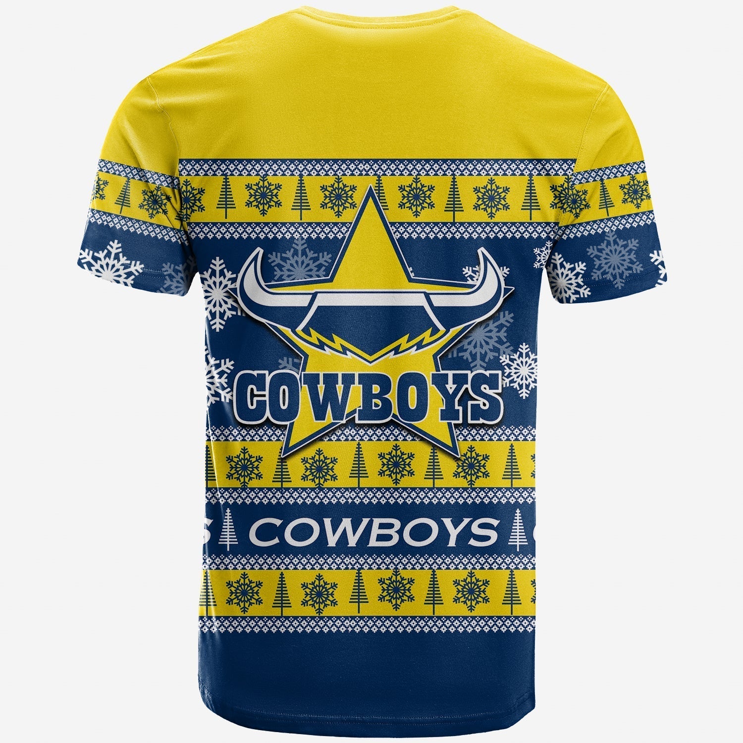 North Queensland Cowboys T shirt Christmas 2021 - Vibe Hoodie Shop