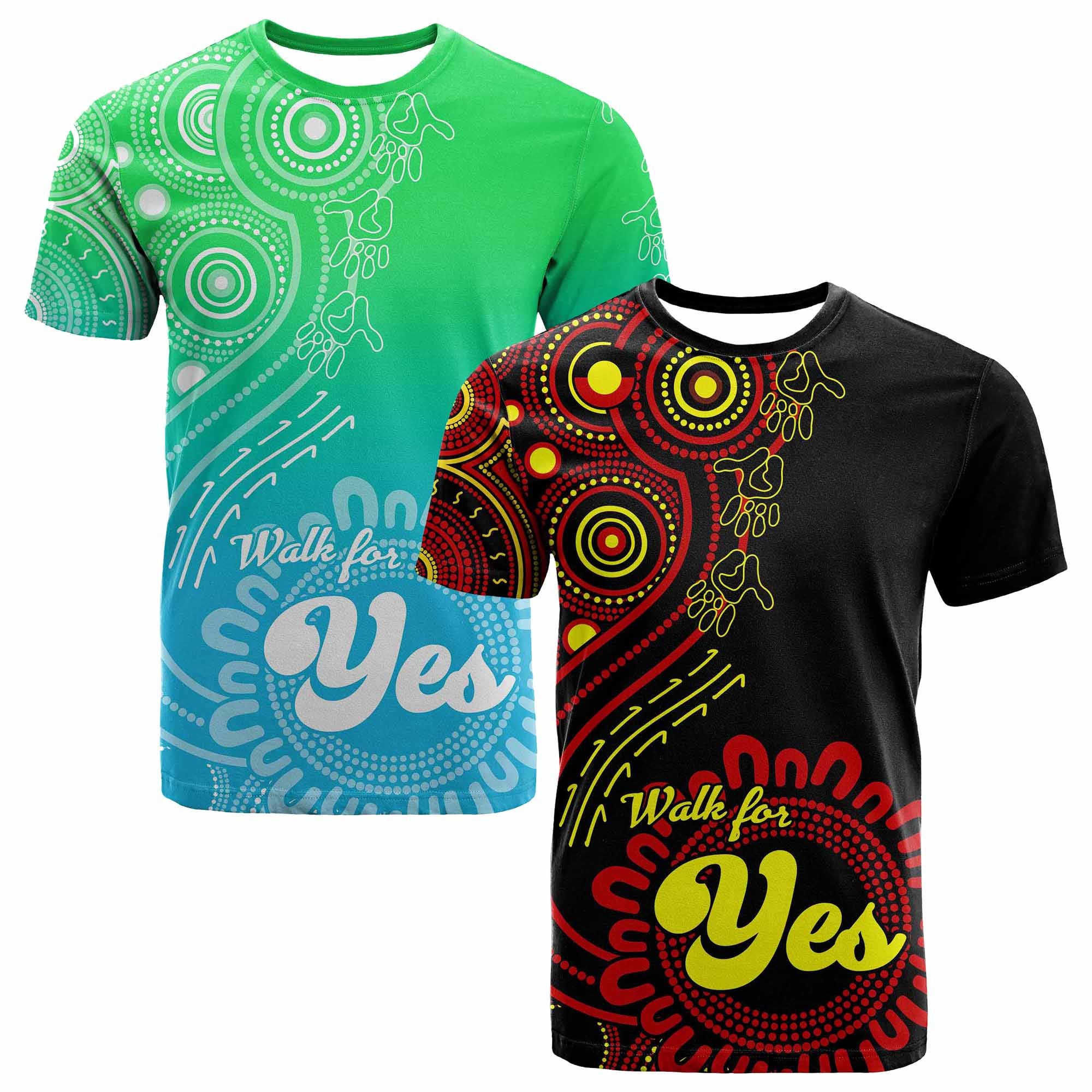 Australia Walk For Yes T Shirt Indigenous Voice 2023 Aboriginal Vibe LT9 - Vibe Hoodie Shop