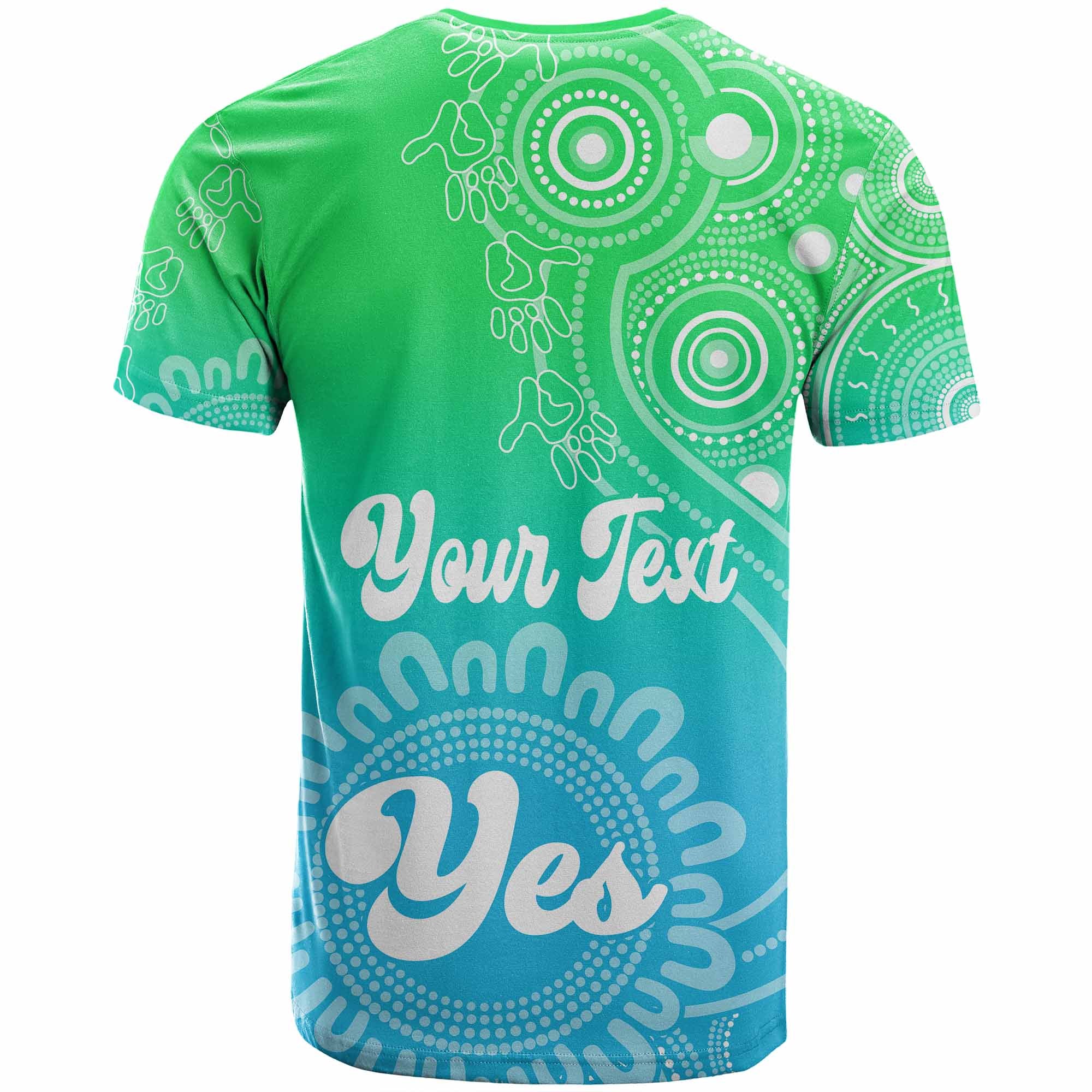 Personalised Australia Walk For Yes T Shirt Indigenous Voice 2023 Aboriginal Vibe LT9 - Vibe Hoodie Shop