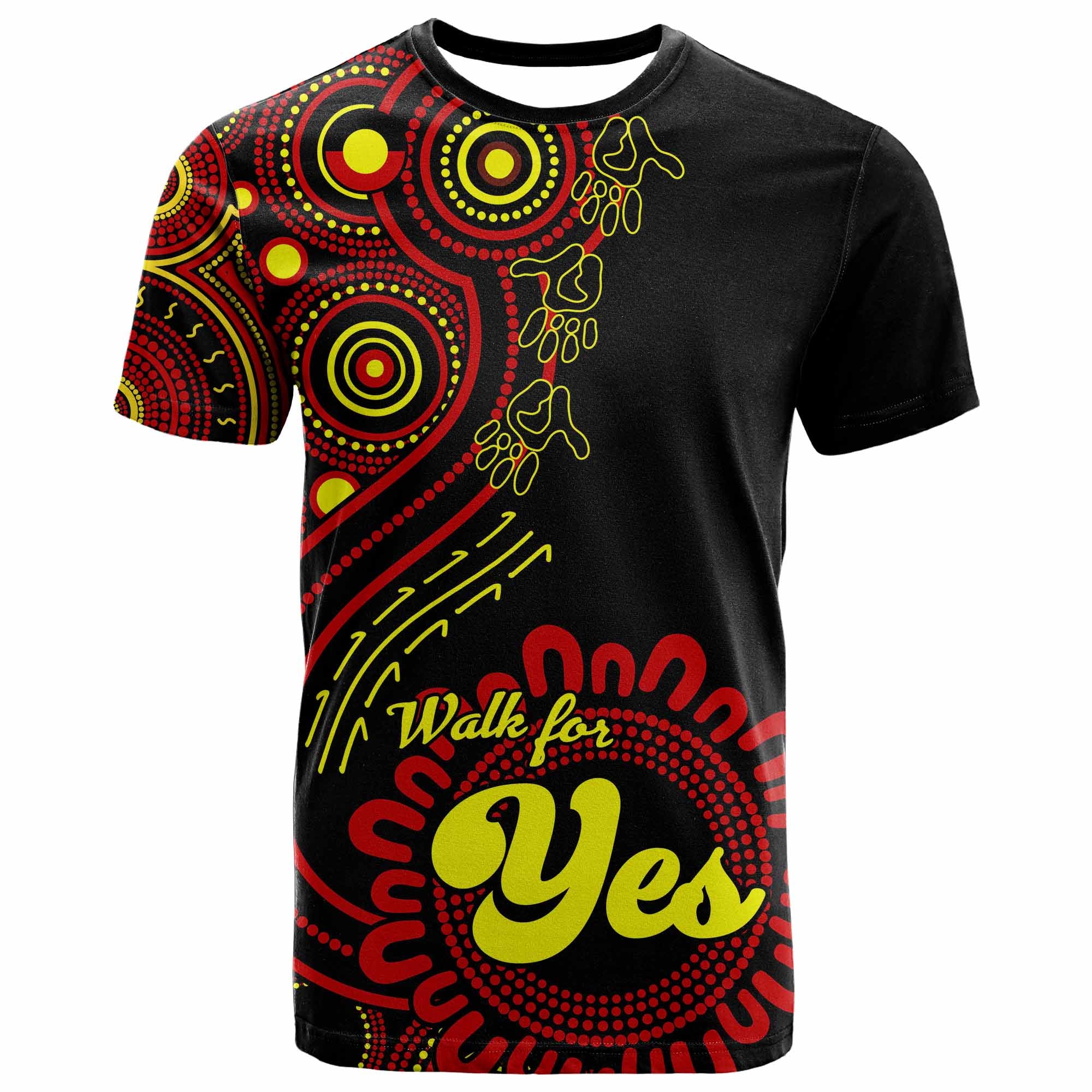 Australia Walk For Yes T Shirt Indigenous Voice 2023 Aboriginal Vibe LT9 - Vibe Hoodie Shop