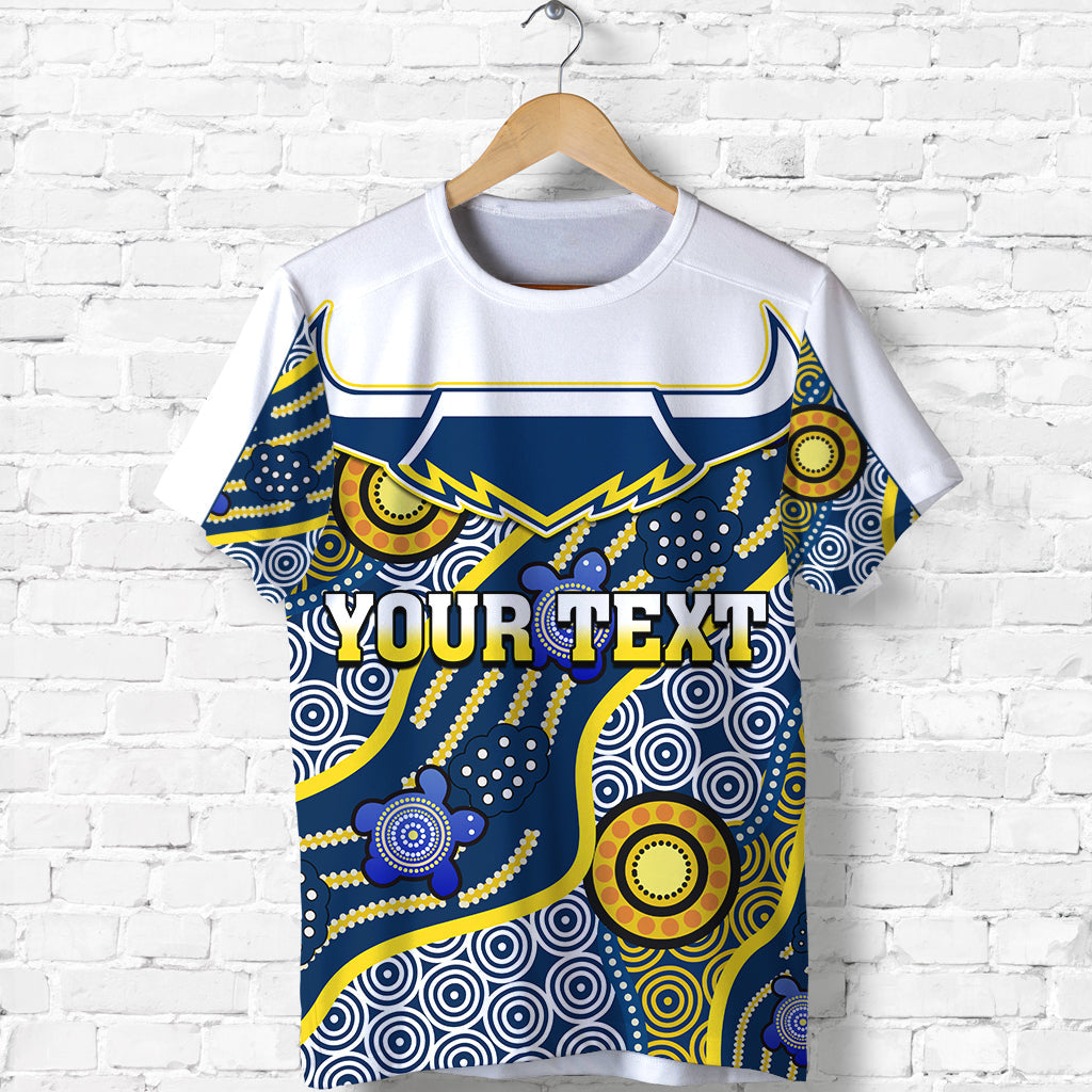 (Custom Personalised) Cowboys T shirt North Queensland Indigenous - Vibe Hoodie Shop