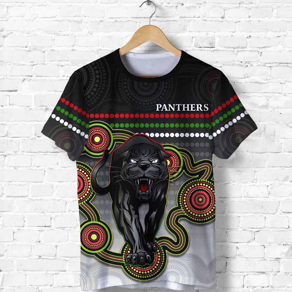 (Custom Personalised) Panthers Indigenous T shirt Version White Alternate - Vibe Hoodie Shop