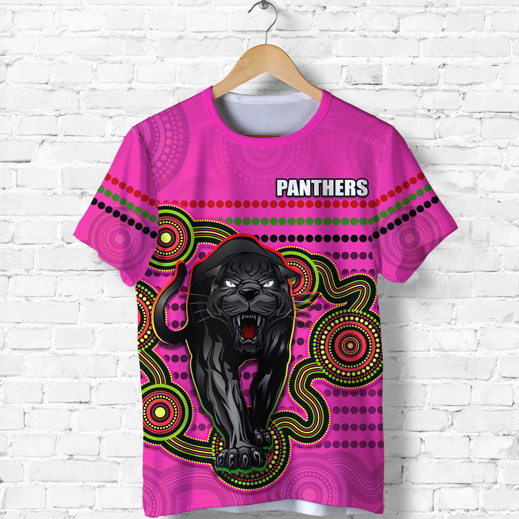 Panthers Indigenous T shirt Version Pink Alternate - Vibe Hoodie Shop