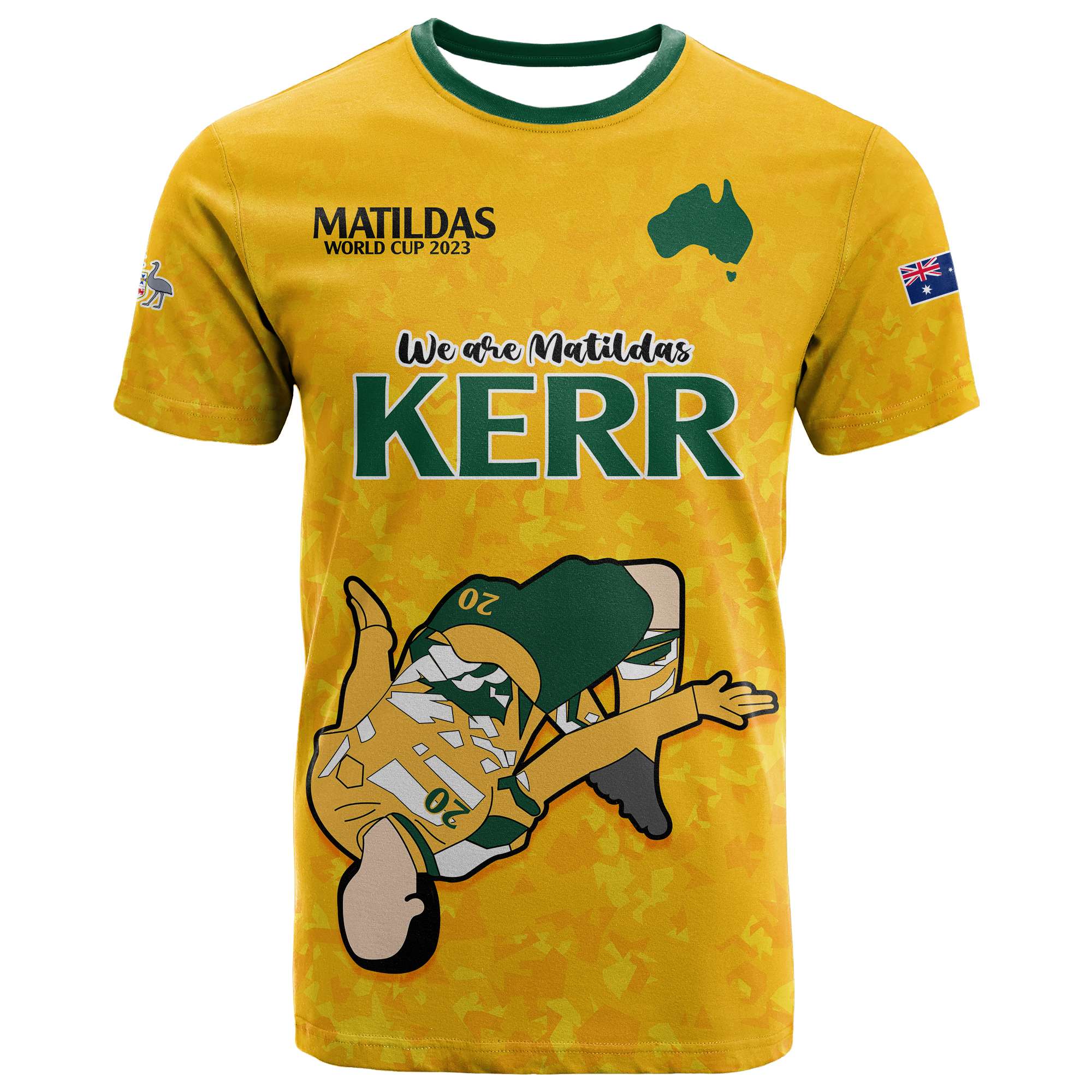 Sam Kerr Matildas T Shirt Australia Soccer Go World Cup 2023 LT9 - Vibe Hoodie Shop