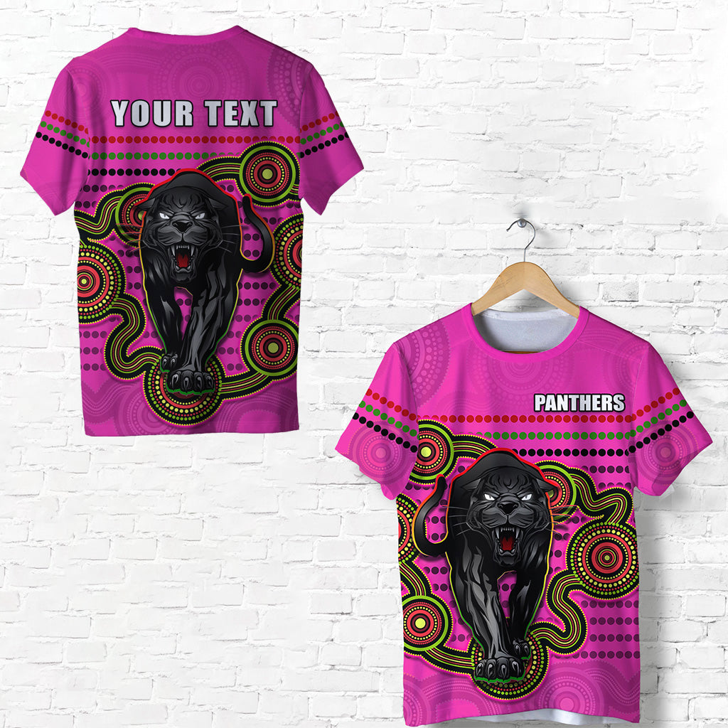 (Custom Personalised) Panthers Indigenous T shirt Version Pink Alternate - Vibe Hoodie Shop