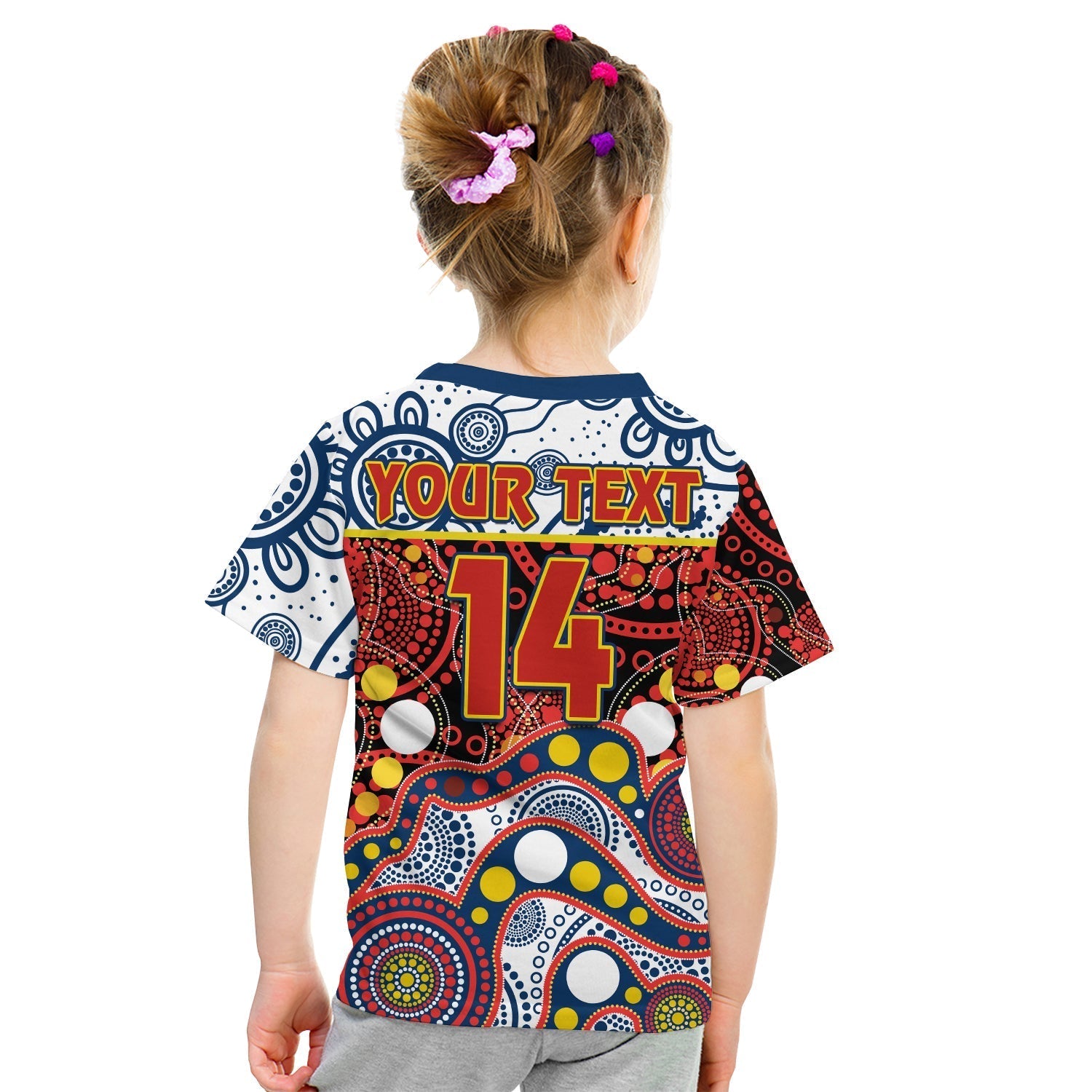 custom-text-and-number-roosters-rugby-t-shirt-kid-easts-1908-aboriginal-artsy-premiers