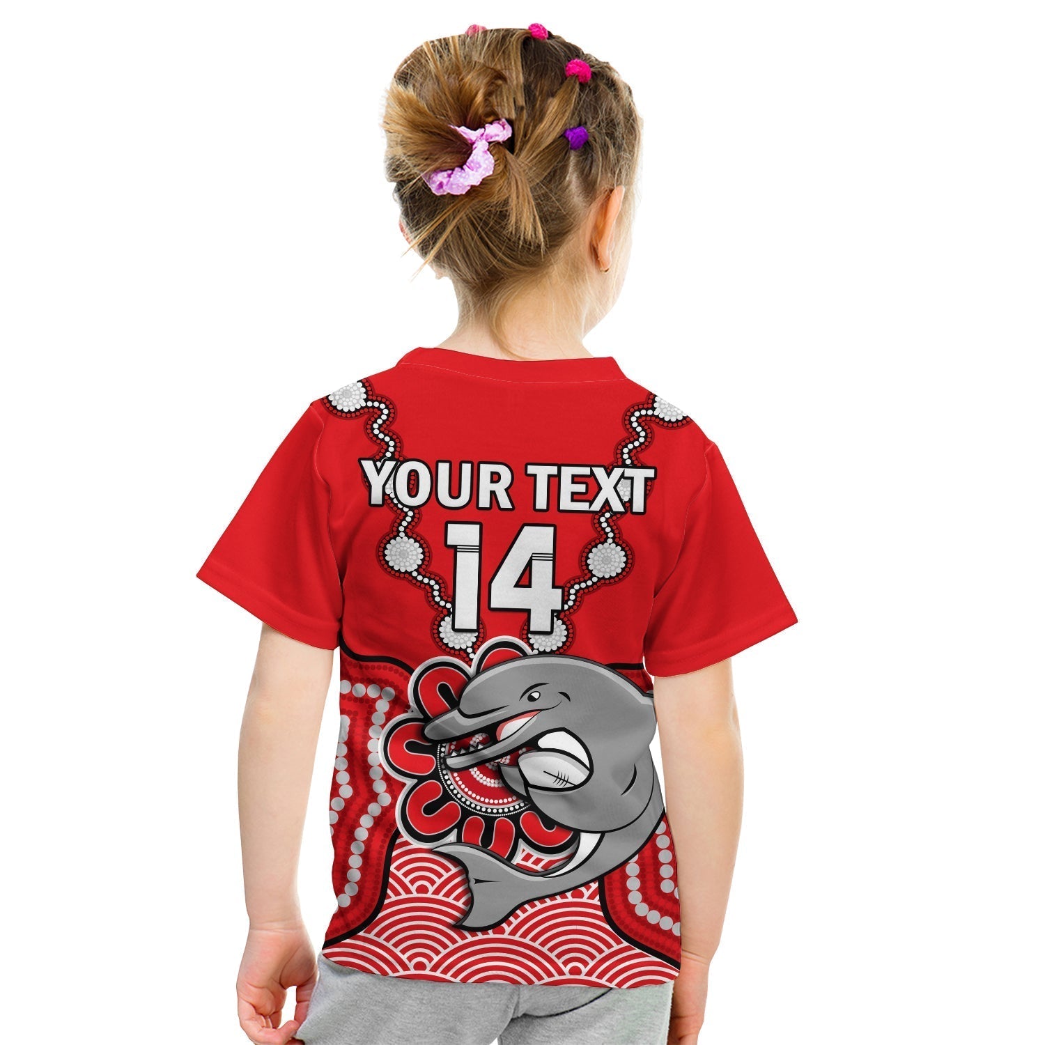 custom-text-and-number-dolphins-rugby-t-shirt-kid-indigenous-black-artsy