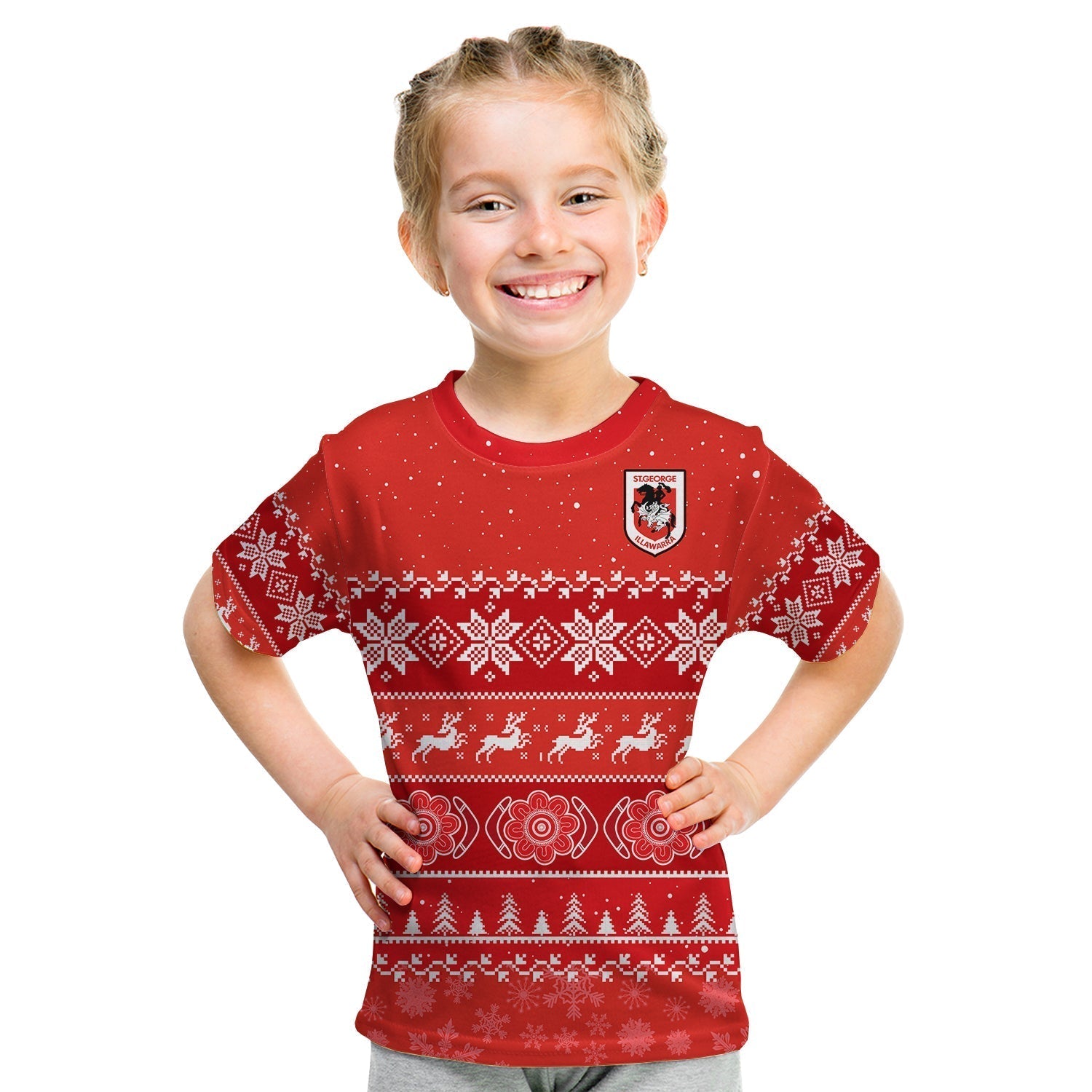 dragons-rugby-t-shirt-kid-indigenous-st-george-illawarra-merry-christmas