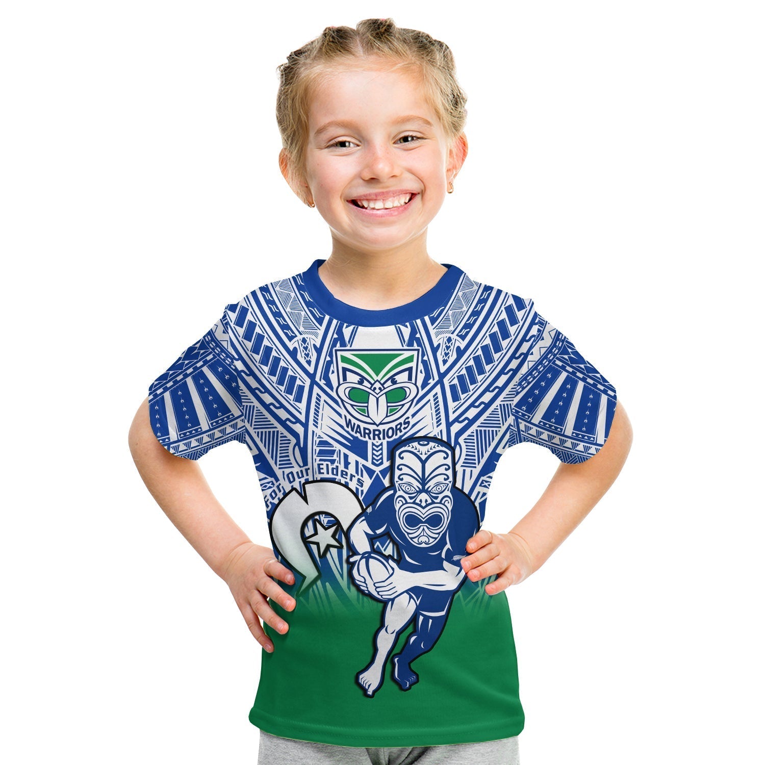 custom-text-and-number-warriors-rugby-naidoc-2023-t-shirt-kid-new-zealand-tiki-for-our-elders