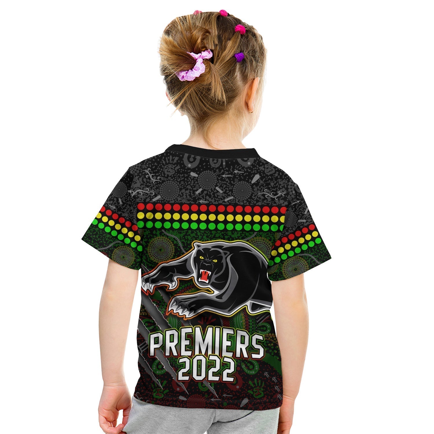 Panthers T Shirt KID Premiers 2022 Aboriginal - Vibe Hoodie Shop