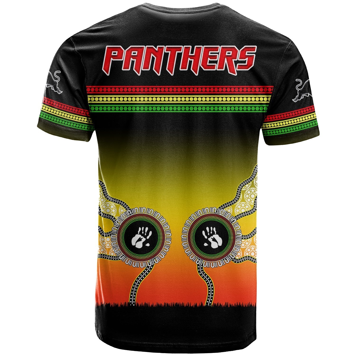 Panthers T Shirt Go The Mighty Penrith Aboriginal - Vibe Hoodie Shop