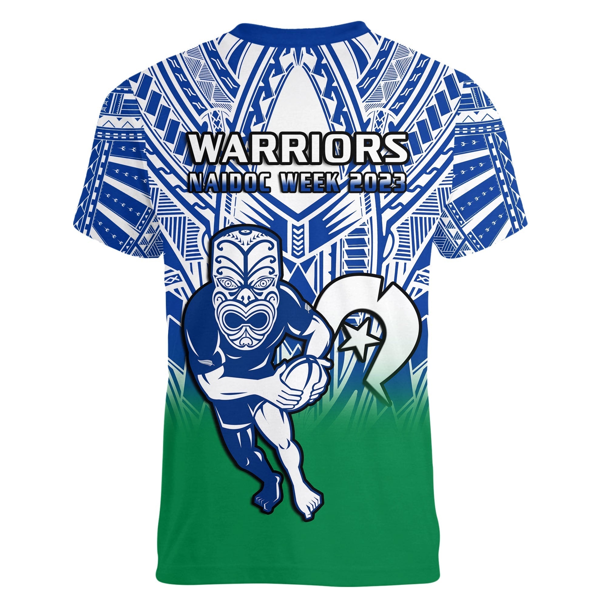 warriors-rugby-naidoc-2023-v-neck-t-shirt-new-zealand-tiki-for-our-elders