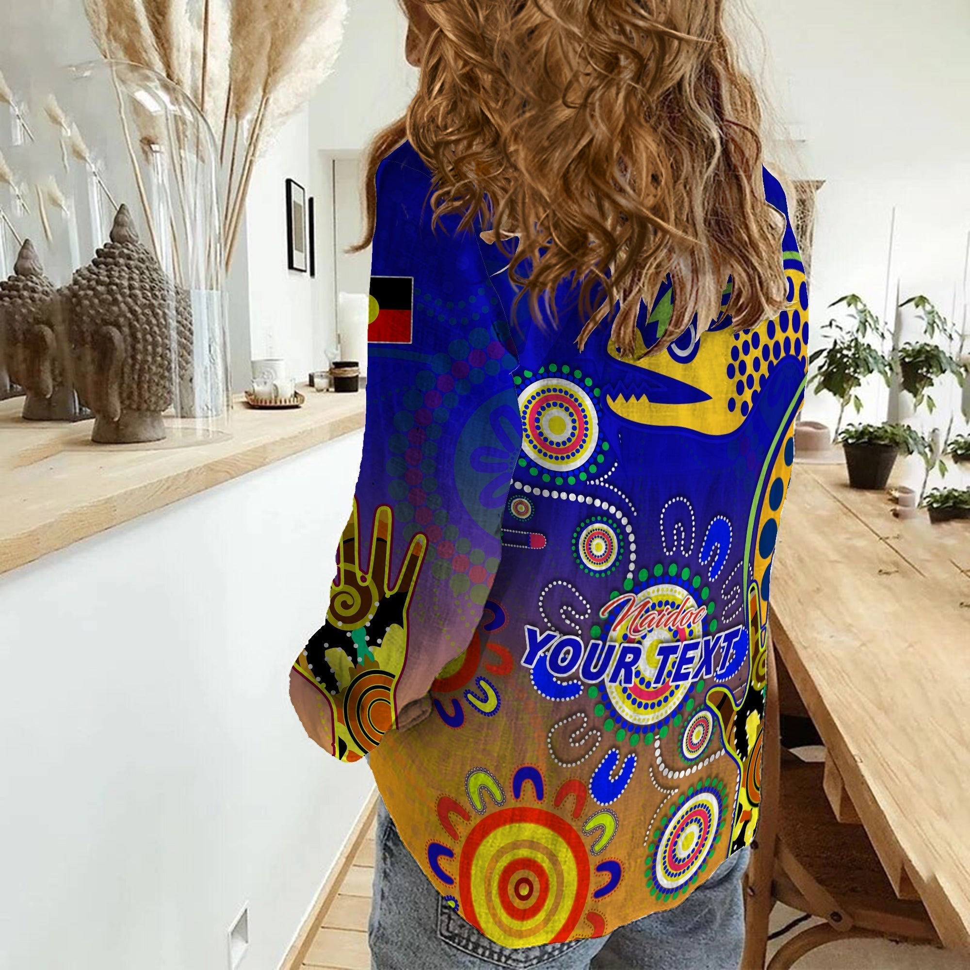 (Custom Personalised) NAIDOC Eels 2022 Women Casual Shirt - Vibe Hoodie Shop