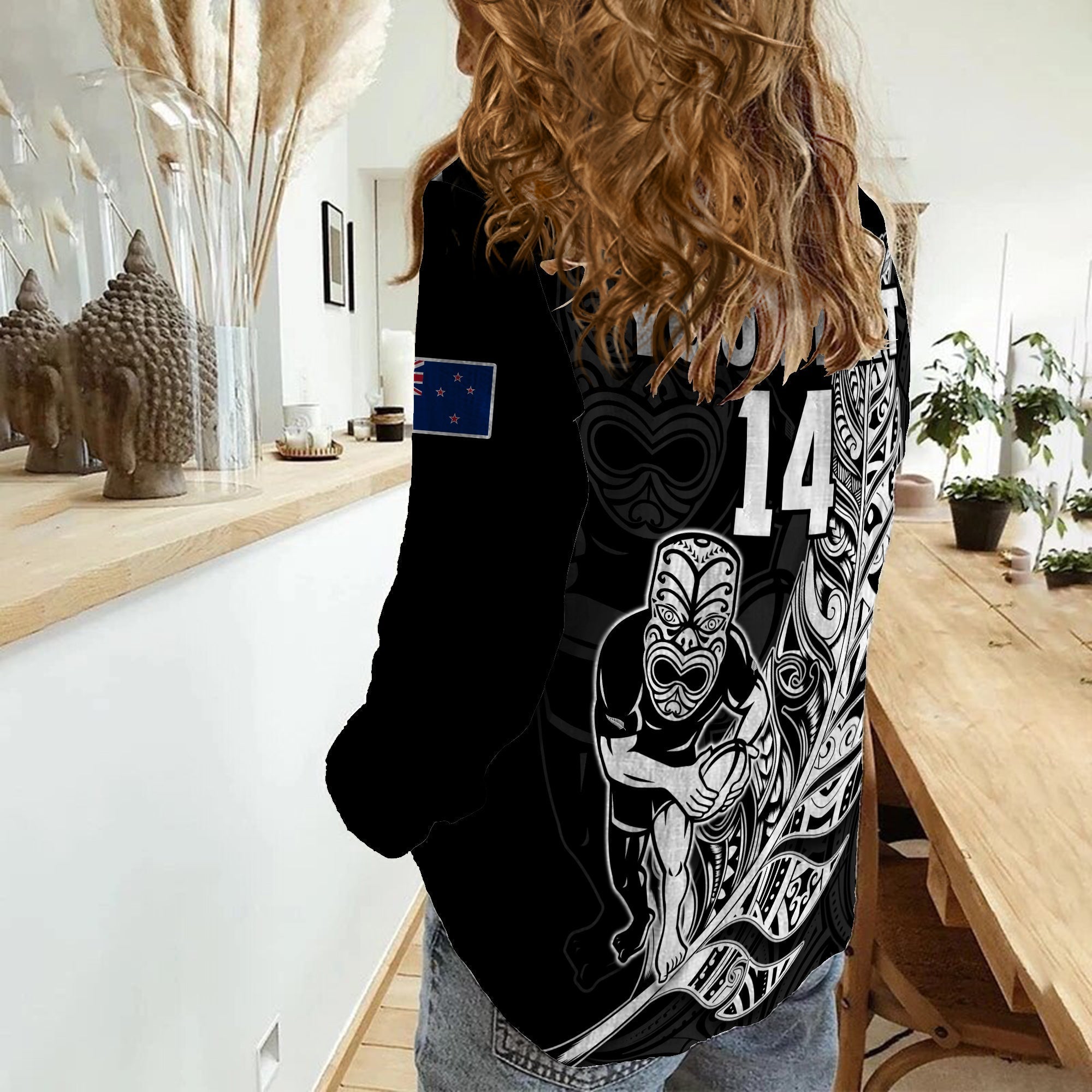 custom-text-and-number-new-zealand-tiki-rugby-women-casual-shirt-nz-warriors-fern-maori-style