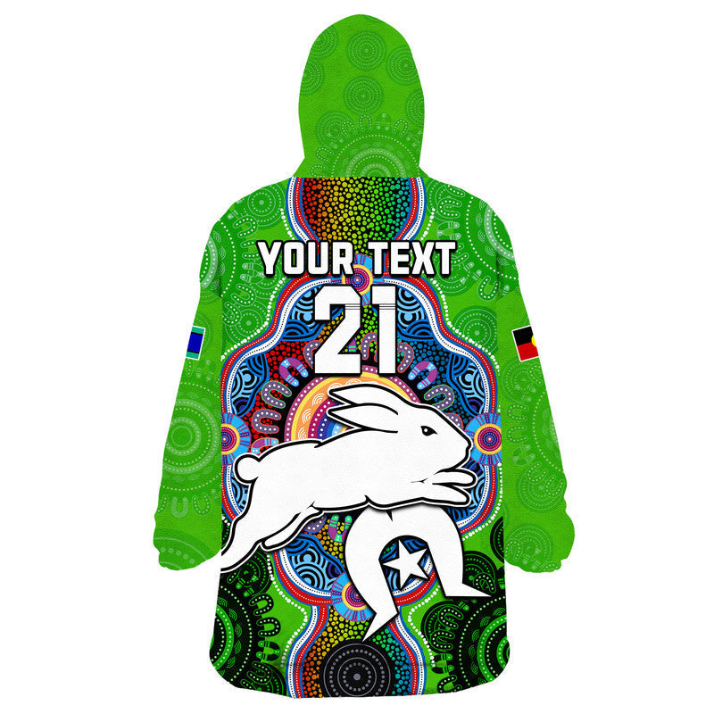 (Custom Personalised) NAIDOC Week 2023 For Our Elders Wearable Blanket Hoodie Rabbitoths Indigenous No2 - Vibe Hoodie Shop