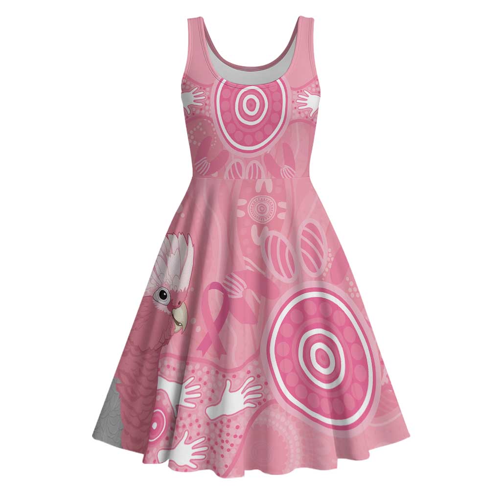 Australia Breast Cancer Awareness Midi Dress Galah Faith Hope Love Pink Month - Vibe Hoodie