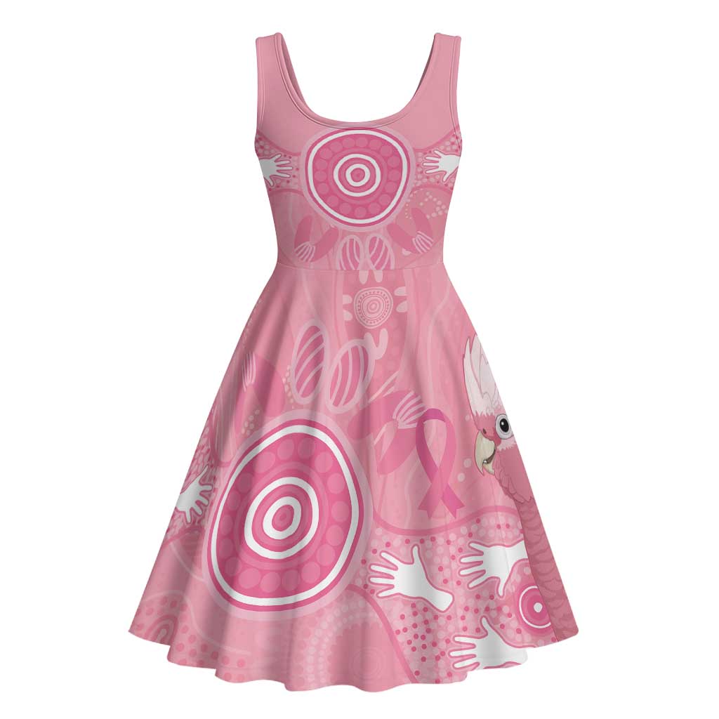 Australia Breast Cancer Awareness Midi Dress Galah Faith Hope Love Pink Month - Vibe Hoodie