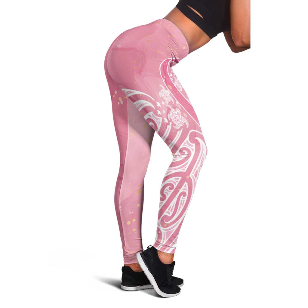 Breast Cancer Awareness Maori Leggings Kia Kaha Kia Maia Kia Manawanui - Vibe Hoodie