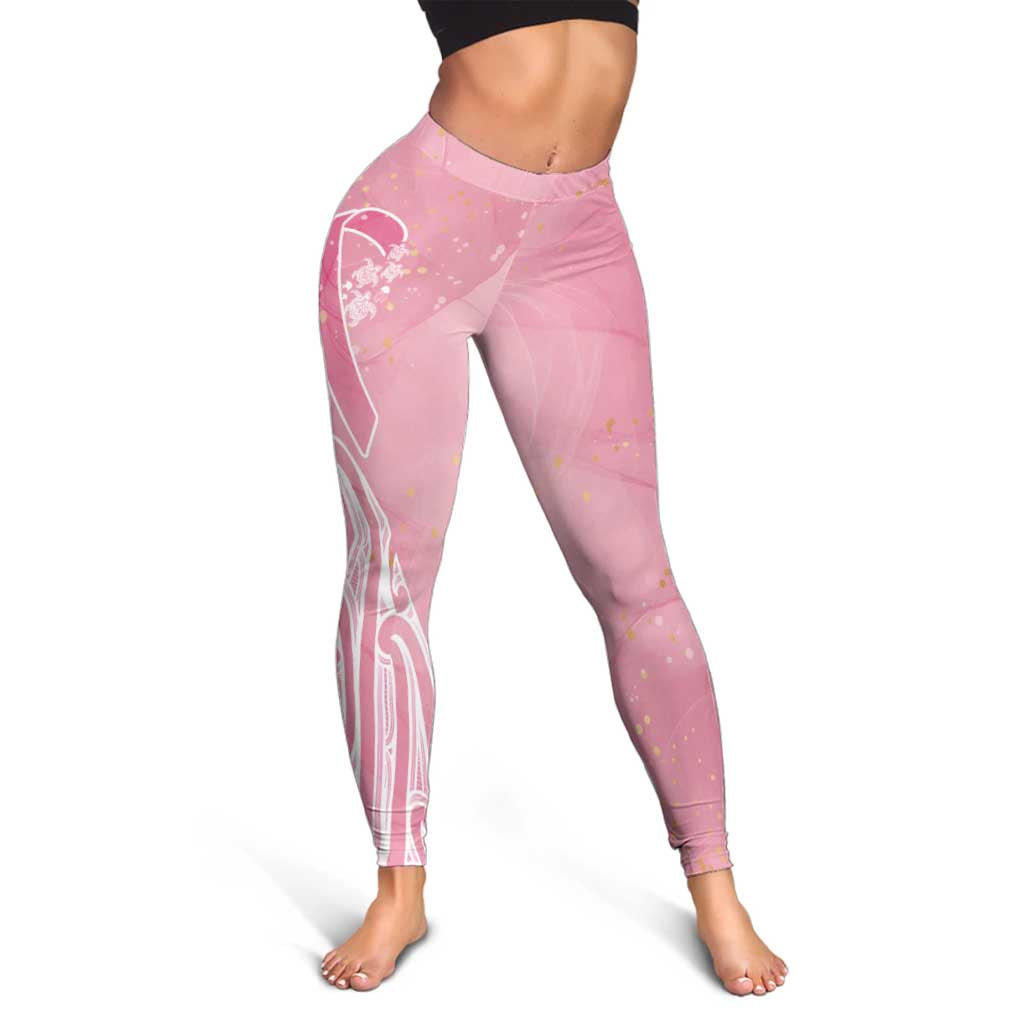Breast Cancer Awareness Maori Leggings Kia Kaha Kia Maia Kia Manawanui - Vibe Hoodie